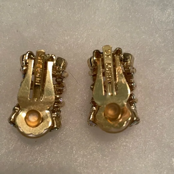 St. John vintage clips ons - Picture 2 of 2